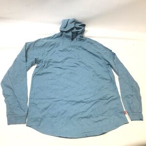 Bocomal XXL FR Henley Long Sleeve Shirt Fire Resistant Hooded CAT 2 NFPA 2112